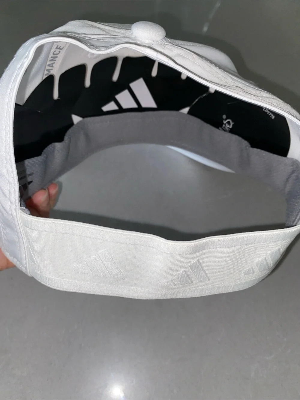adidas Performance Climacool Open Backless Ponytail Athletic Baseball Cap NWOT